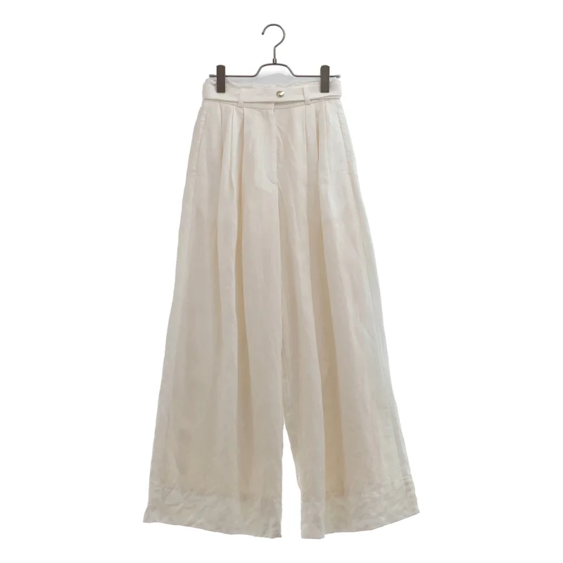 deres / デレス | 11th Linen Pants リネン ワイドパンツ | 0 | レディース