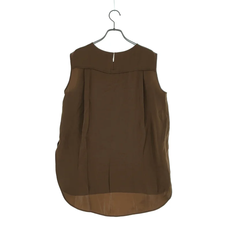 BEIGE， / ベイジ | セットアップ / シルク ノースリーブシャツ / パンツ | 2 | レディース