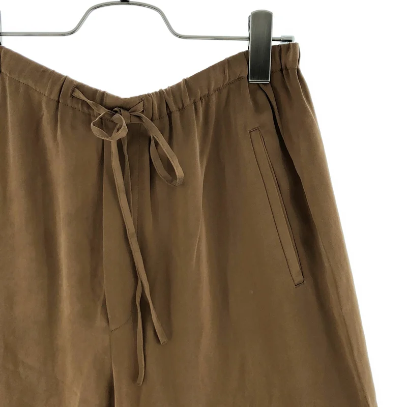 BEIGE， / ベイジ | セットアップ / シルク ノースリーブシャツ / パンツ | 2 | レディース
