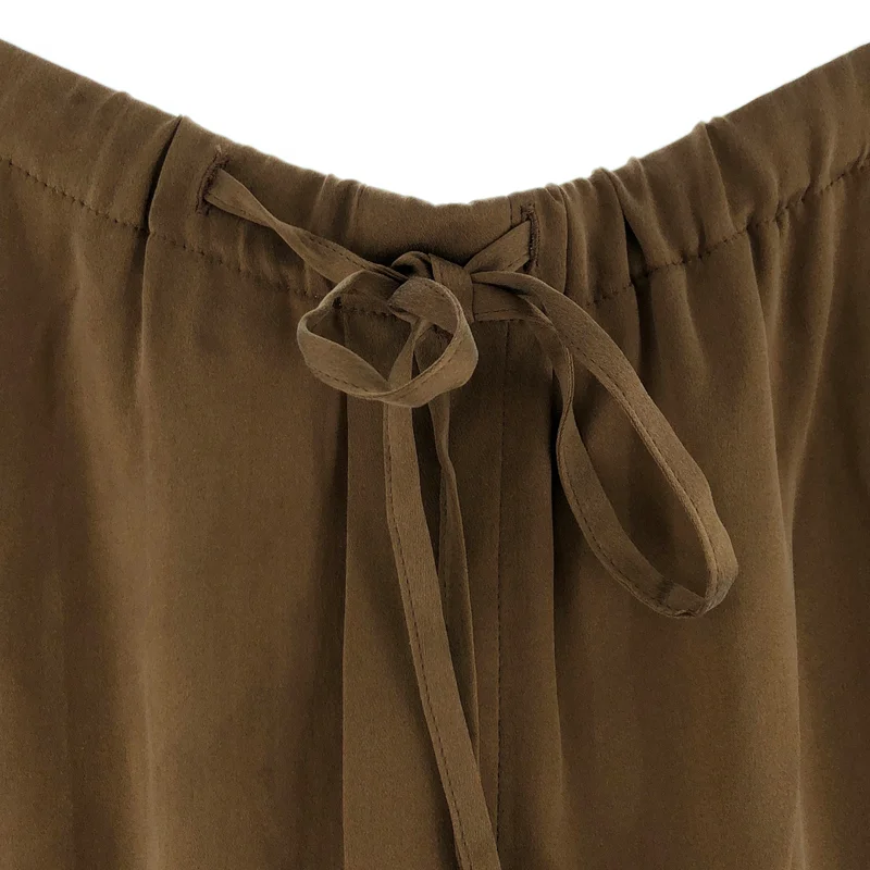 BEIGE， / ベイジ | セットアップ / シルク ノースリーブシャツ / パンツ | 2 | レディース