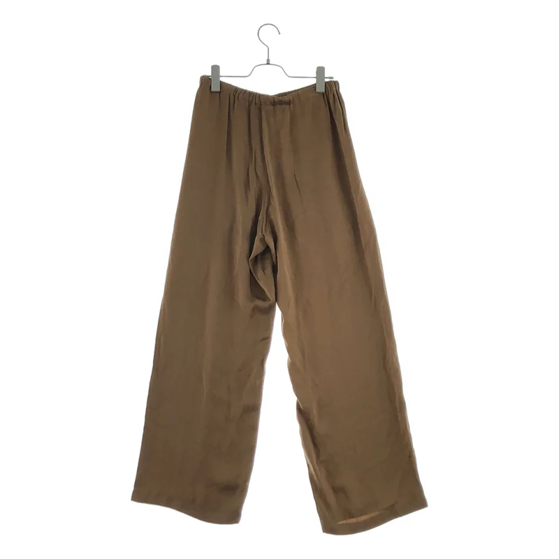 BEIGE， / ベイジ | セットアップ / シルク ノースリーブシャツ / パンツ | 2 | レディース