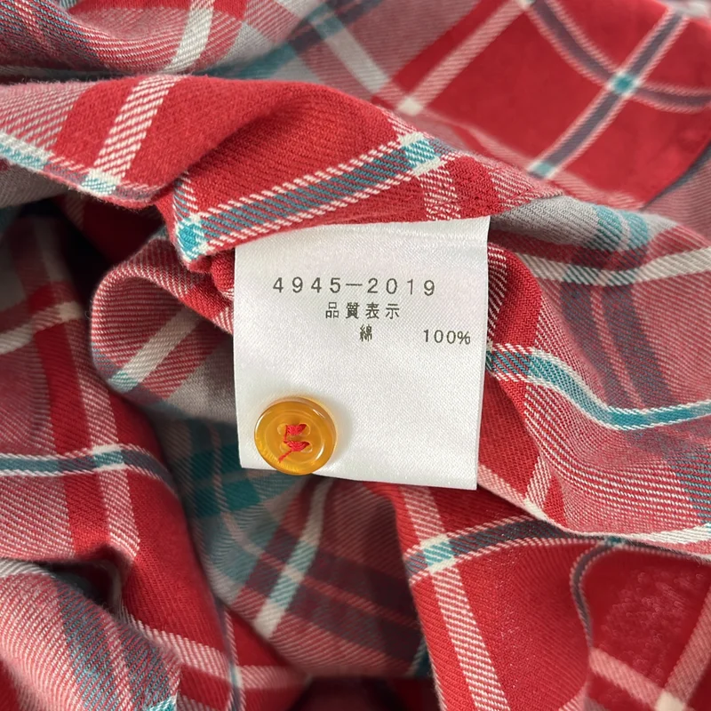 Vivienne Westwood MAN / ヴィヴィアンウエストウッドマン | レイヤード チェック フランネルシャツ | 48 | メンズ