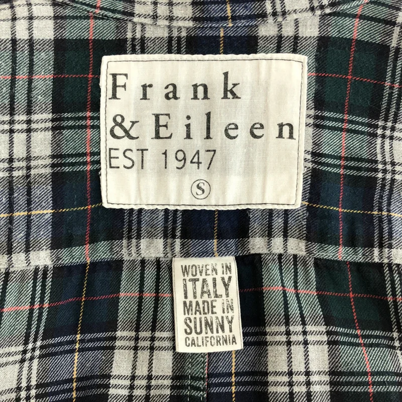 Frank&Eileen / フランクアンドアイリーン | 長袖チャックシャツ | S | メンズ