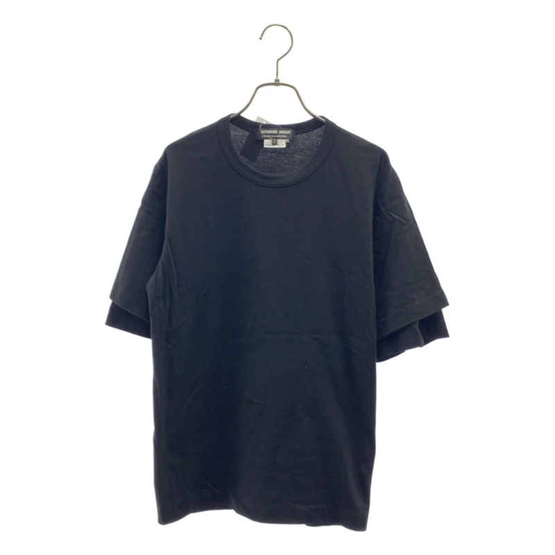 COMME des GARCONS HOMME DEUX / コムデギャルソンオムドゥ | 2023SS | コットン レイヤードスリーブ Tシャツ | S | メンズ