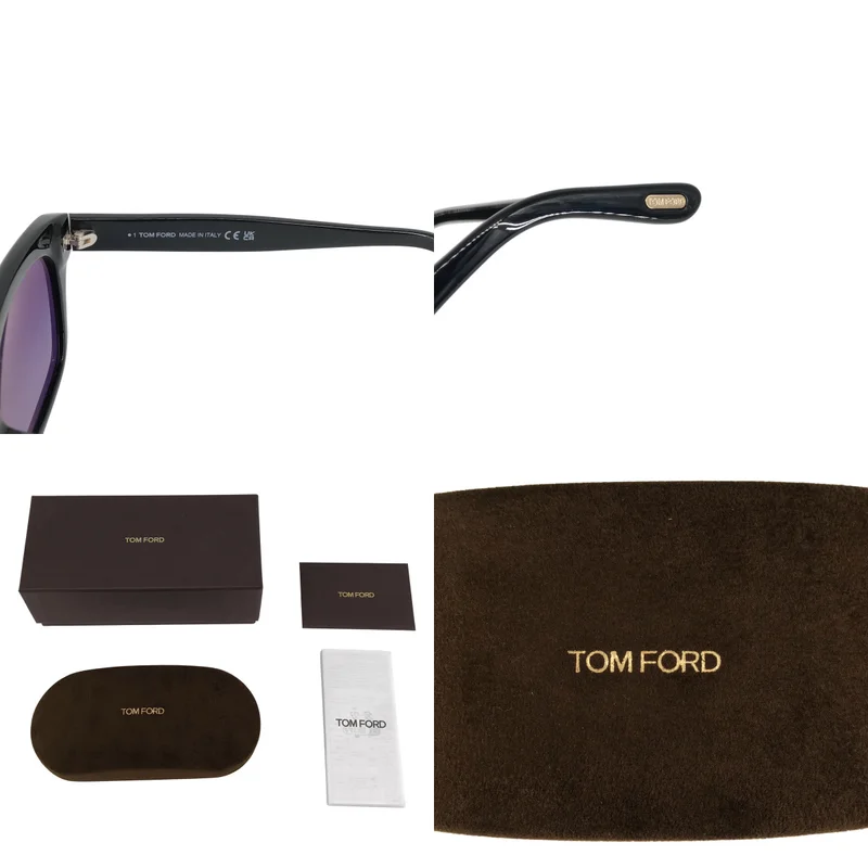 TOM FORD / トムフォード | サングラス TF237-F 01B | 51◻︎21 145 | その他