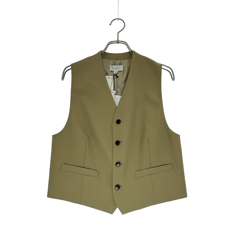 HYKE / ハイク | 2024AW | ポリエステル レーヨン ジレ ベスト / 総裏地 | 2 | レディース