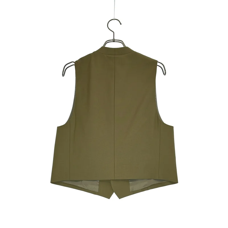 HYKE / ハイク | 2024AW | ポリエステル レーヨン ジレ ベスト / 総裏地 | 2 | レディース