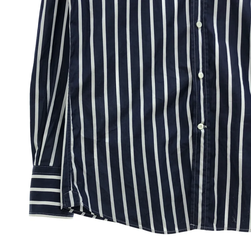 BRUNELLO CUCINELLI / ブルネロクチネリ | SLIM FIT ストライプ シャツ_長袖 | S | メンズ