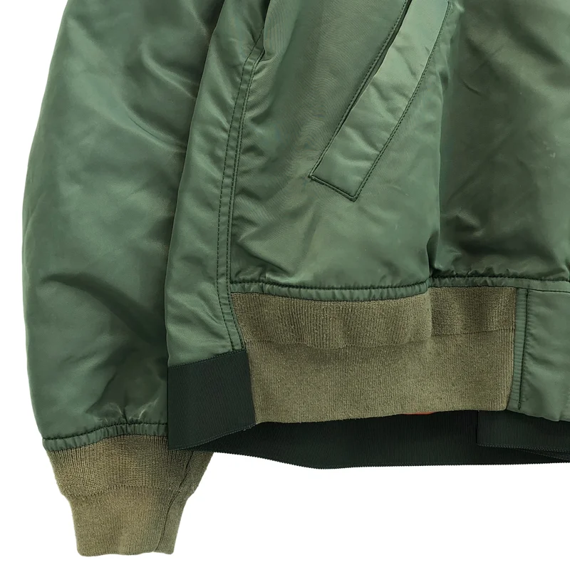 sacai / サカイ | CLASSIC MA-1 Nylon Twill Blouson フライトジャケット | 2 | レディース