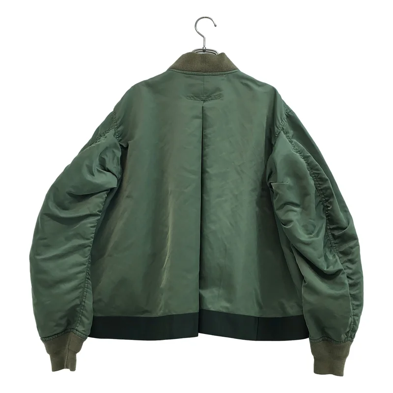 sacai / サカイ | CLASSIC MA-1 Nylon Twill Blouson フライトジャケット | 2 | レディース