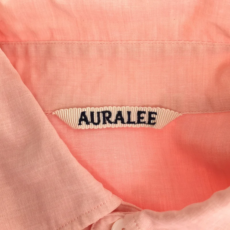 AURALEE / オーラリー | 2024SS | HARD TWIST FINX ORGANDY SHIRT / ハードツイスト フィンクスコットン オーガンジーシャツ | 0 | レディース