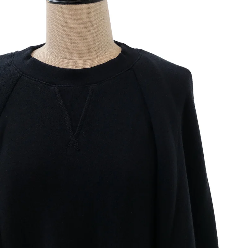 LOEWE / ロエベ | コットン カシミヤ バックロゴ スウェットポンチョ | S | レディース