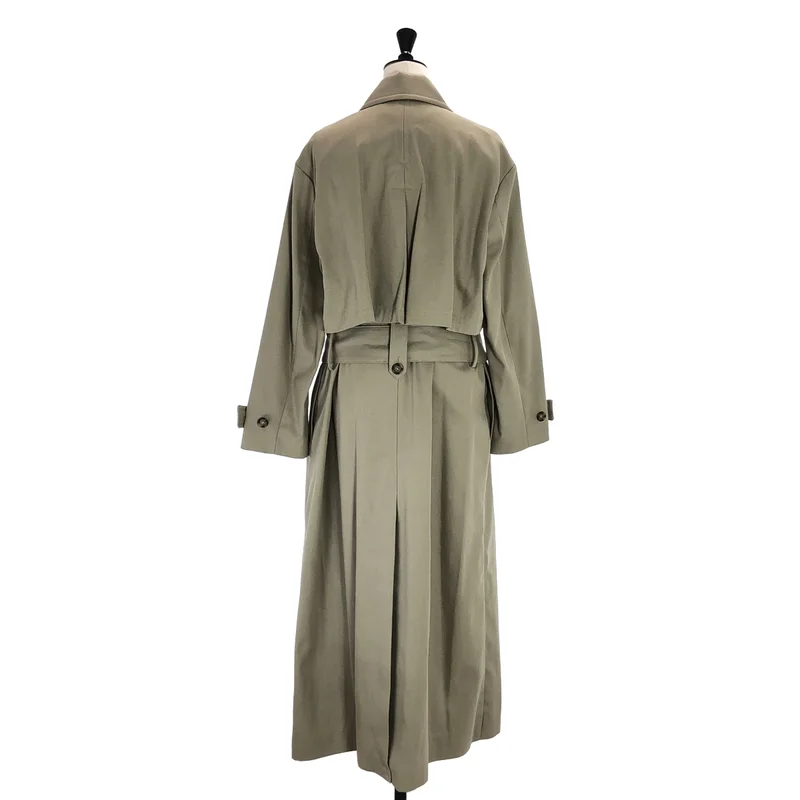 A.P.C. / アーペーセー | コットン ウール トレンチコート | 34 | レディース