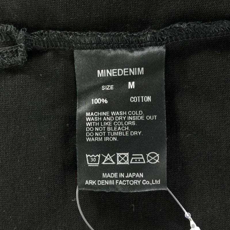 MINEDENIM / マインデニム | コットン オーバーシルエット スリット Tシャツ カットソー | M | メンズ
