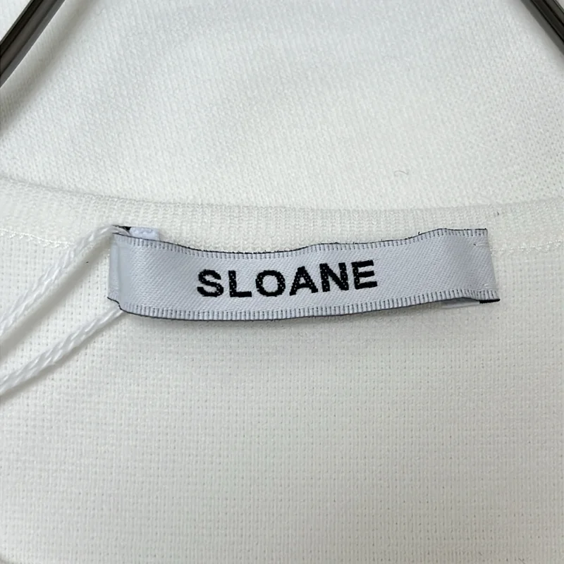 SLOANE / スローン | 肩で魅せる半袖ニット | M | レディース