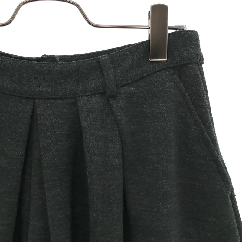 MM6 Maison Martin Margiela / エムエムシックスメゾンマルタンマルジェラ | 2010AW | ウール混 3タック バックジップ キュロットショートパンツ | M | レディース