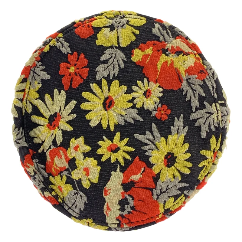 Ganni / ガニー | Embroidered Floral Crossbody / 総柄 フラワー ジャガード ロゴ 巾着 ショルダーバッグ | ONE | レディース