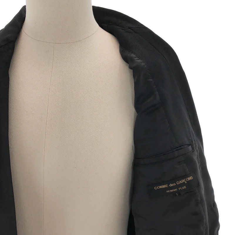 COMME des GARCONS HOMME PLUS / コムデギャルソンオムプリュス | 2020SS | 製品加工 ポリエステル縮絨 変形 ストラップ テーラードジャケット | S | メンズ