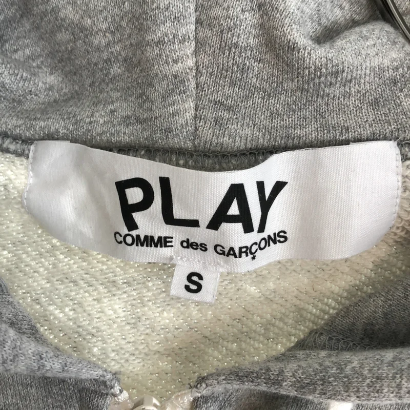 PLAY COMME des GARCONS / プレイコムデギャルソン | ハートパッチ ジップパーカー | S | レディース