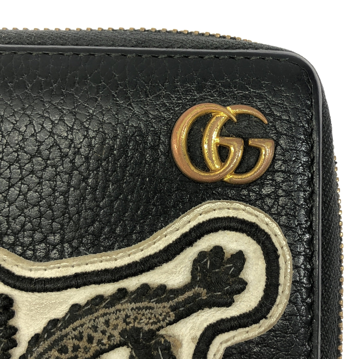 GUCCI UFO長財布 GUCCI / グッチ | UFO & ドラゴン / レザー ラウンドファスナー ロング