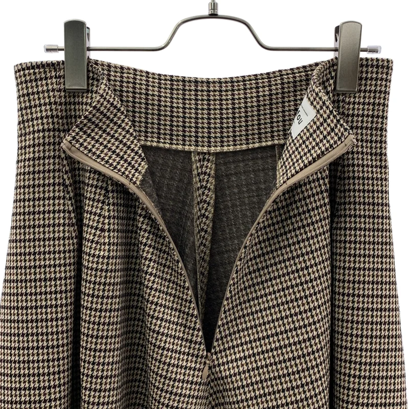 foufou / フーフー | checked skirt chidori 千鳥格子 チェック ロングスカート | 0 | レディース