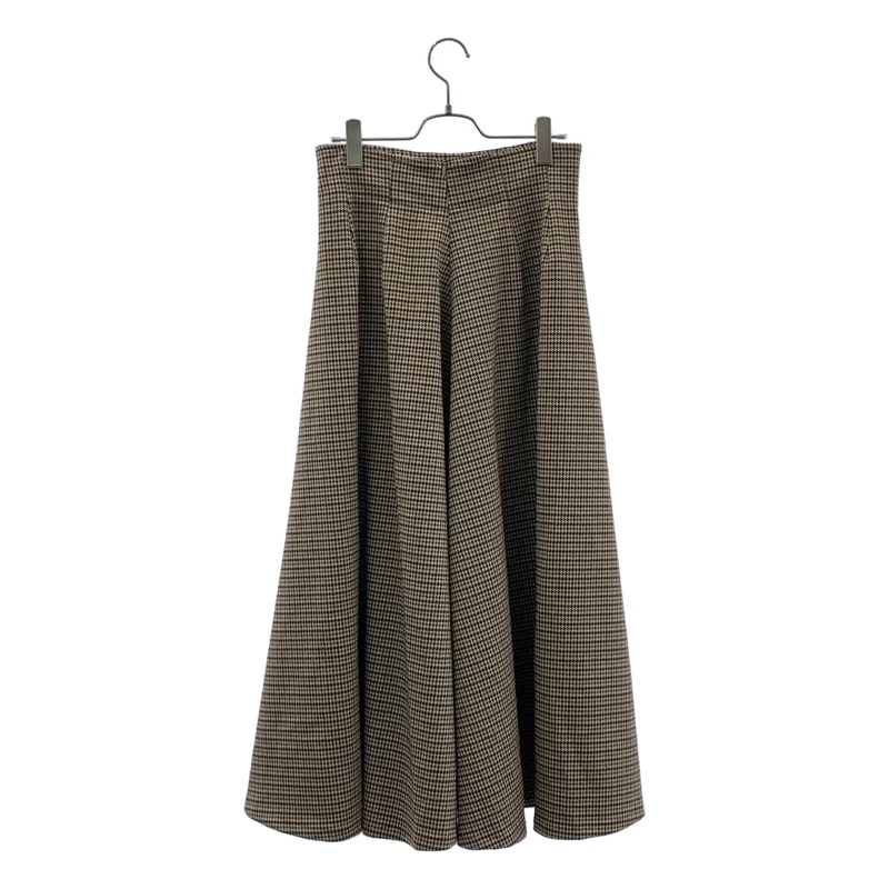 foufou / フーフー | checked skirt chidori 千鳥格子 チェック ロングスカート | 0 | レディース