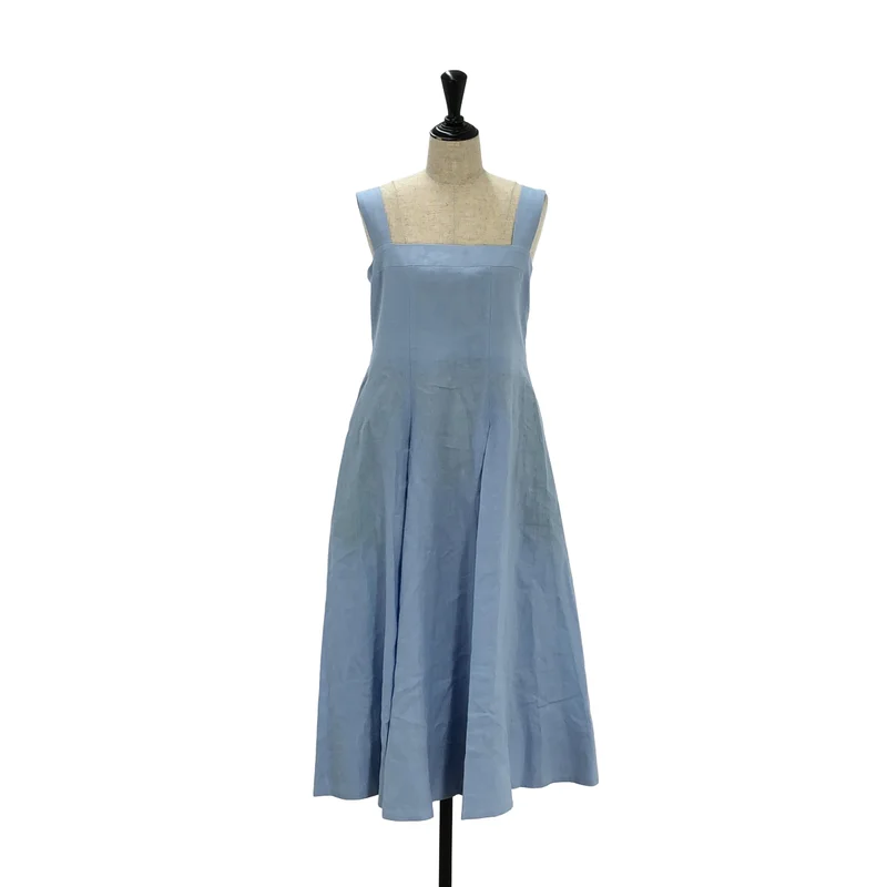 MYLAN / マイラン | 2023SS | Back String Dress / リネン バックストリング ワンピース | F | レディース