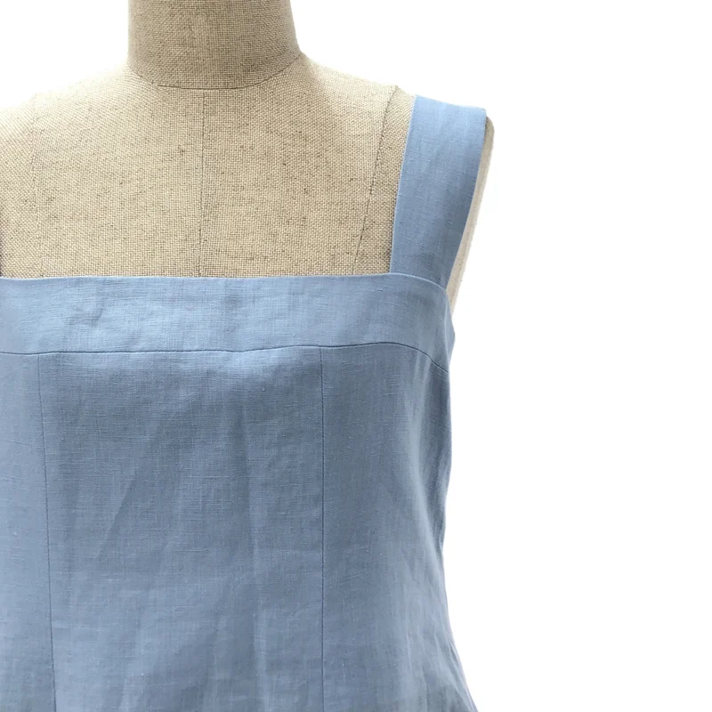 MYLAN / マイラン | 2023SS | Back String Dress / リネン バックストリング ワンピース | F | レディース