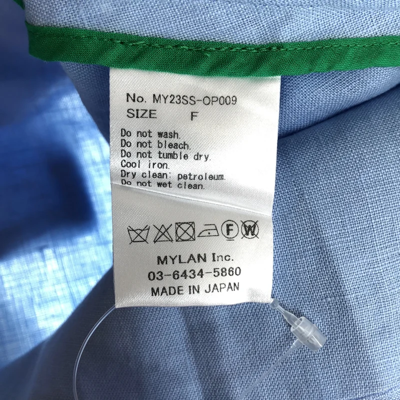 MYLAN / マイラン | 2023SS | Back String Dress / リネン バック
