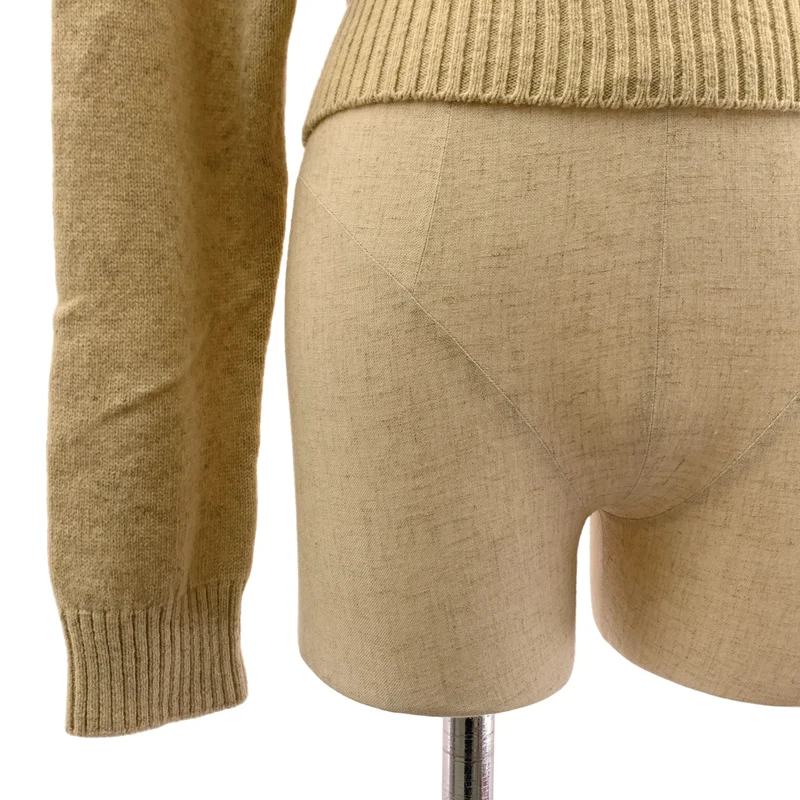 FUMIKA UCHIDA / フミカウチダ | 7G YAK SEPARATE BACK SWEATER レイヤーニット セーター | 36 | レディース
