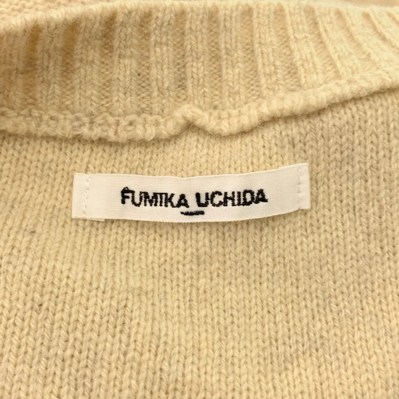FUMIKA UCHIDA / フミカウチダ | 7G YAK SEPARATE BACK SWEATER レイヤーニット セーター | 36 | レディース