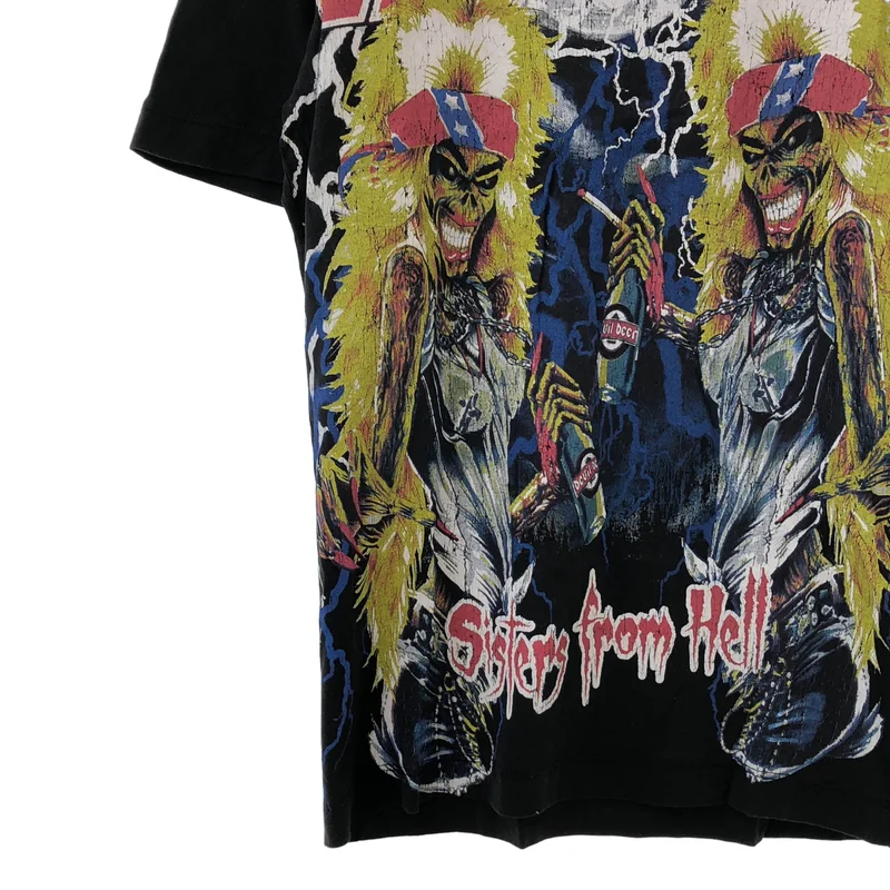 DSQUARED2 / ディースクエアード | メタルロゴ プリントTシャツ | L | レディース