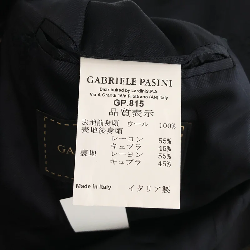 Gabriele Pasini / ガブリエレ パジーニ | ウール チェック ダブル ベスト | 46 | メンズ