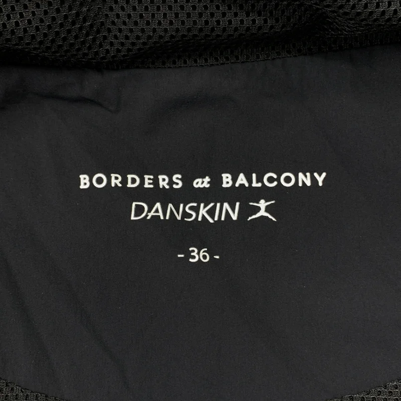 BORDERS at BALCONY / ボーダーズアットバルコニー | ナイロン ぺプラム ジップパーカー | 36 | レディース