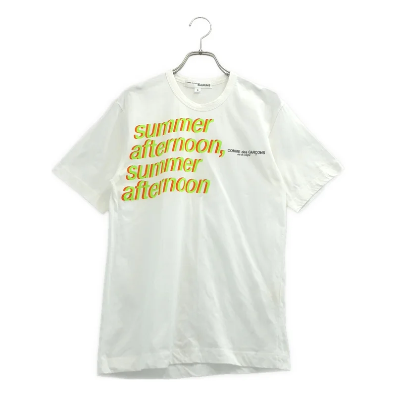 COMME des GARCONS Parfums / コムデギャルソンパルファム | ロゴ プリント Tシャツ | S | レディース