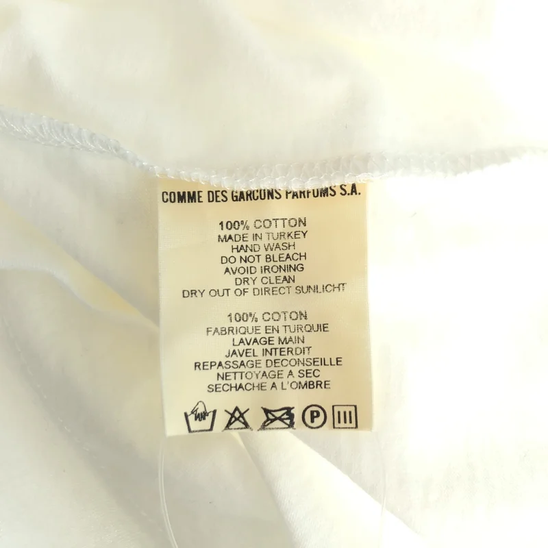 COMME des GARCONS Parfums / コムデギャルソンパルファム | ロゴ プリント Tシャツ | S | レディース