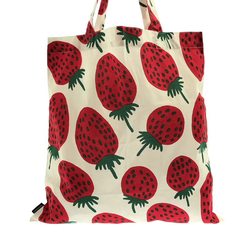 marimekko / マリメッコ | ストロベリー トートバッグ |