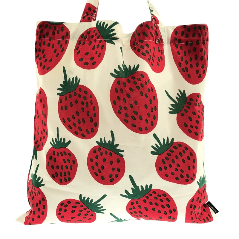 marimekko / マリメッコ | ストロベリー トートバッグ |