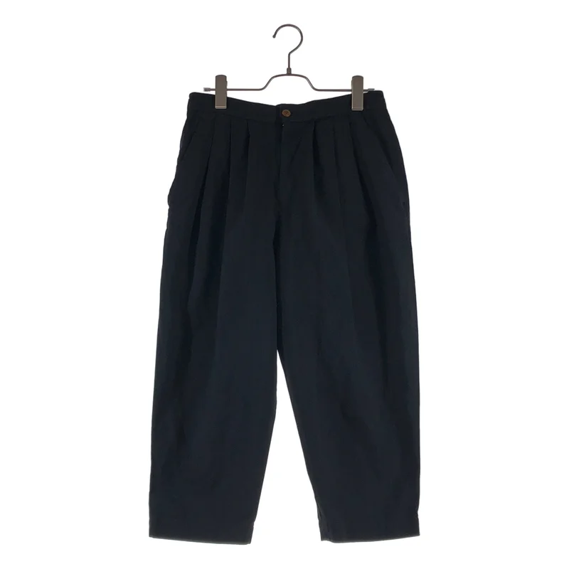 COMME des GARCONS COMME des GARCONS / コムコム | 2018SS | 製品加工 ポリエステル タック パンツ | XS | レディース