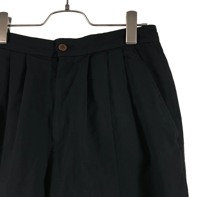 COMME des GARCONS COMME des GARCONS / コムコム | 2018SS | 製品加工 ポリエステル タック パンツ | XS | レディース