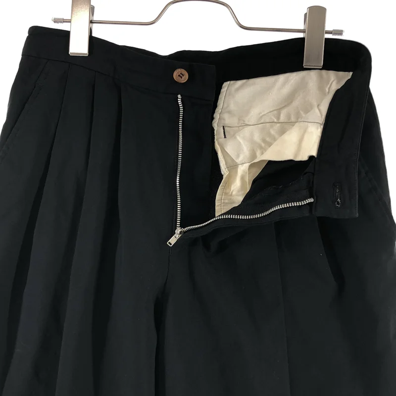 COMME des GARCONS COMME des GARCONS / コムコム | 2018SS | 製品加工 ポリエステル タック パンツ | XS | レディース