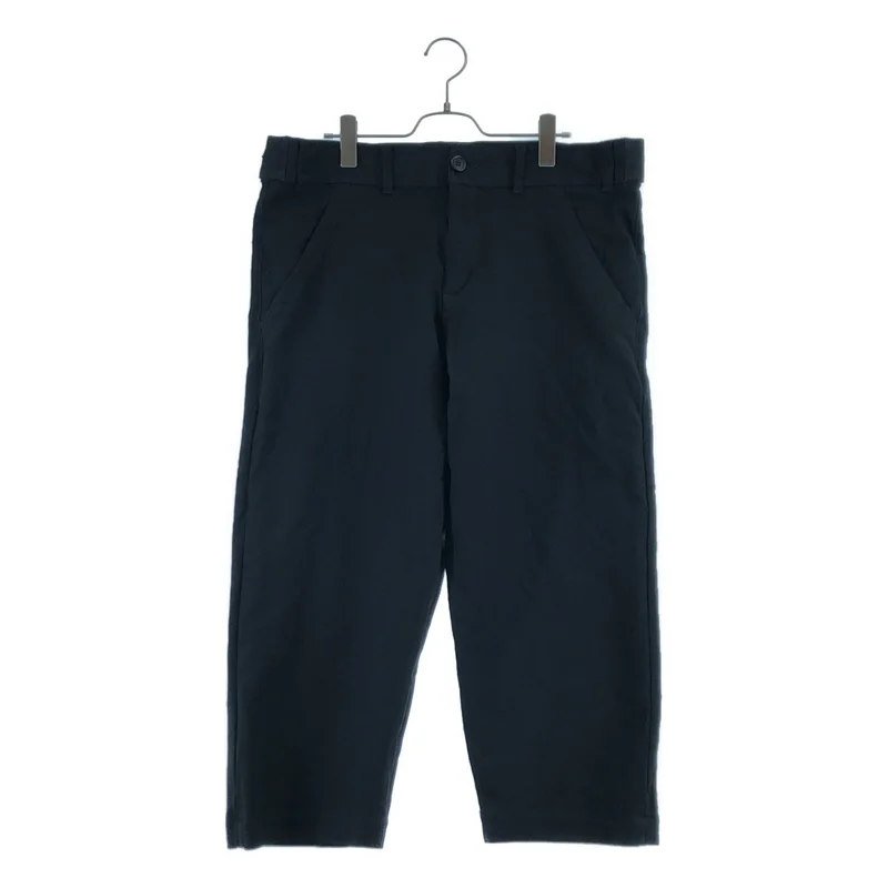 BLACK COMME des GARCONS / ブラックコムデギャルソン | 2011AW | ポリエステル縮絨 クロップドパンツ | M | メンズ