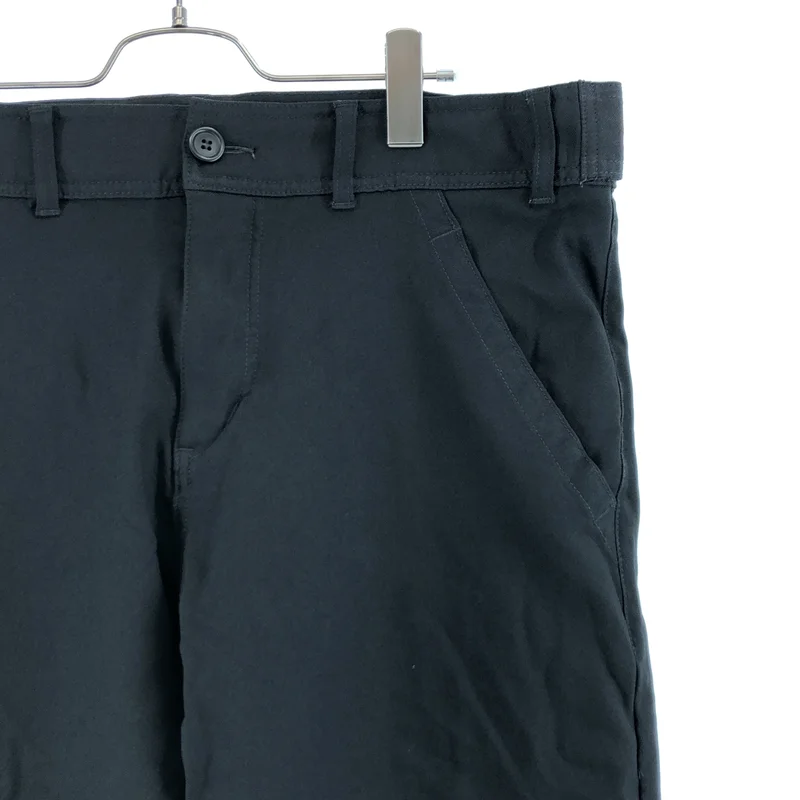 BLACK COMME des GARCONS / ブラックコムデギャルソン | 2011AW | ポリエステル縮絨 クロップドパンツ | M | メンズ