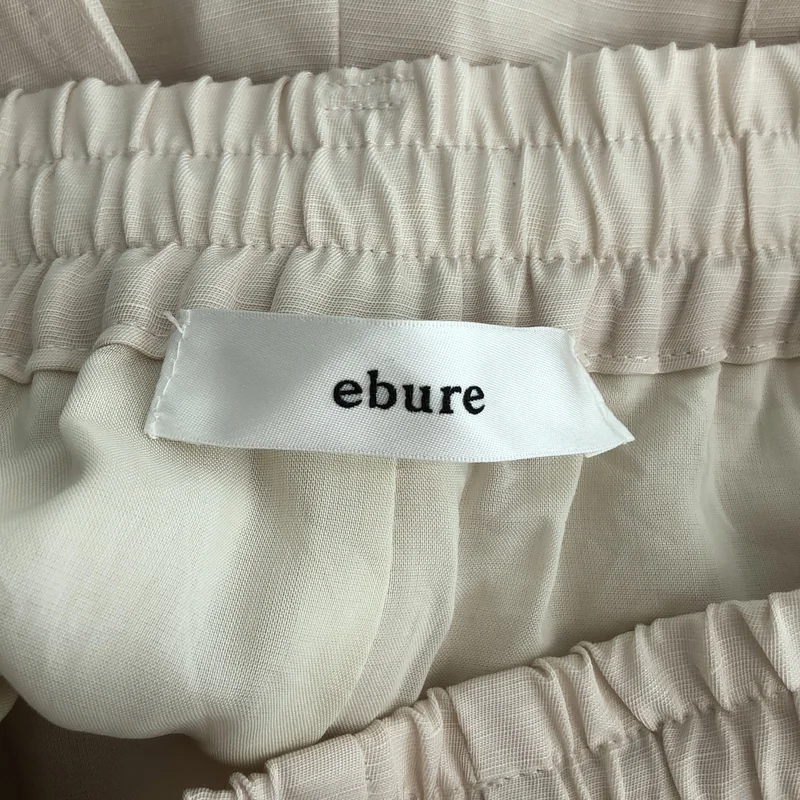 ebure / エブール | 2025SS | リネンアセテート イージーバレルパンツ | 38 | レディース