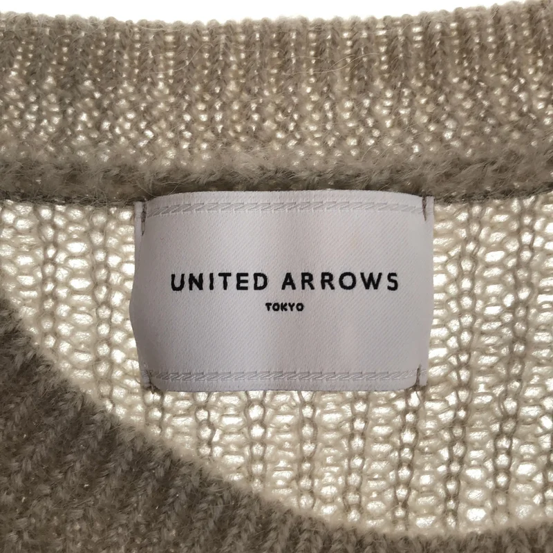 UNITED ARROWS / ユナイテッドアローズ | モヘア クルーネックニット 1513-299-4155 |