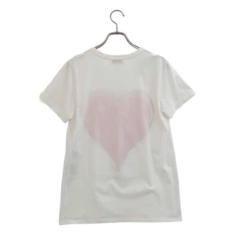 ALEXANDER MCQUEEN / アレキサンダーマックイーン | ハートプリント Tシャツ | 40 | レディース