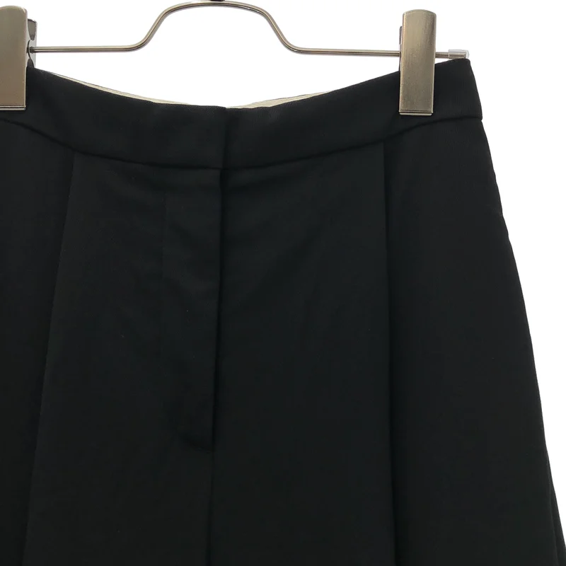 STELLA McCARTNEY / ステラマッカートニー | ウール タック フレア ワイドパンツ | 34 | レディース