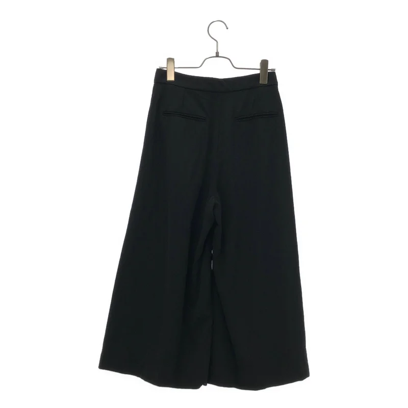 STELLA McCARTNEY / ステラマッカートニー | ウール タック フレア ワイドパンツ | 34 | レディース