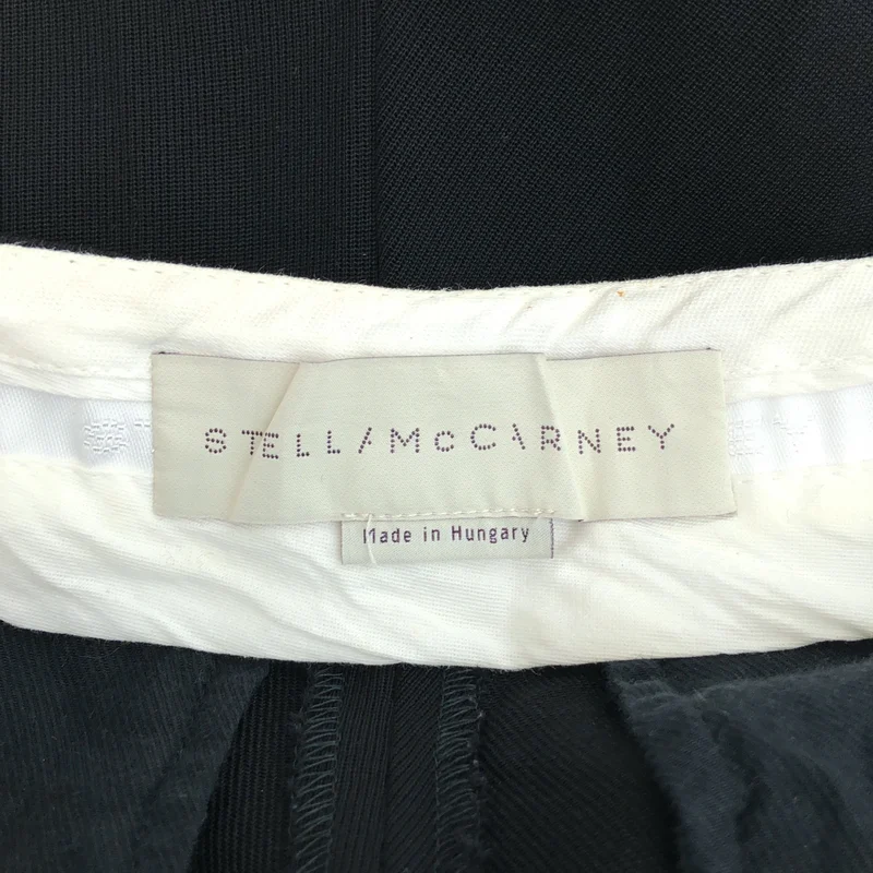 STELLA McCARTNEY / ステラマッカートニー | ウール タック フレア ワイドパンツ | 34 | レディース