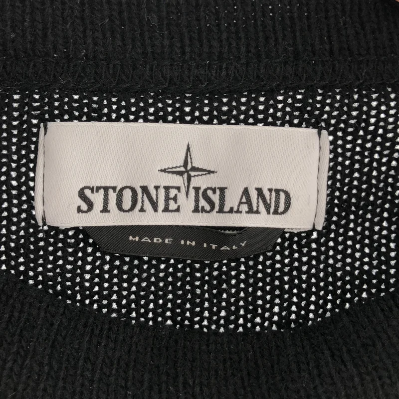 STONE ISLAND / ストーンアイランド | ラムウール クルーネック ニット | L | メンズ